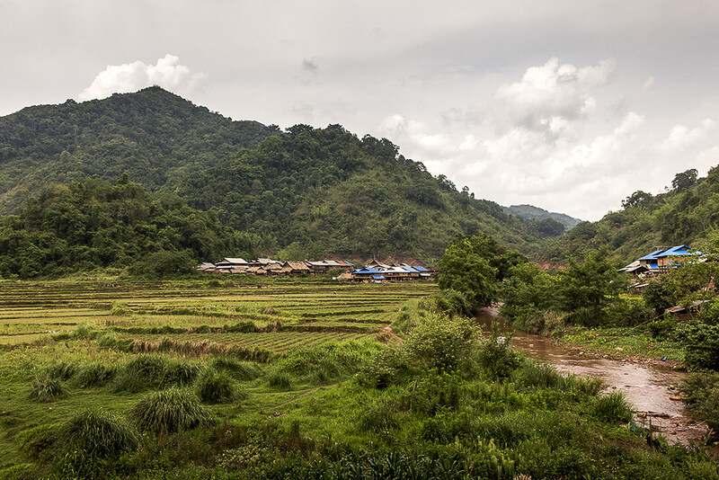 Paesaggio naturale Laos