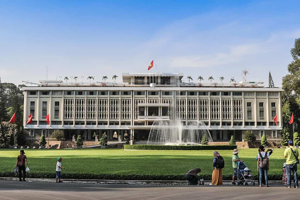 Palazzo della riunificazione Ho Chi Minh