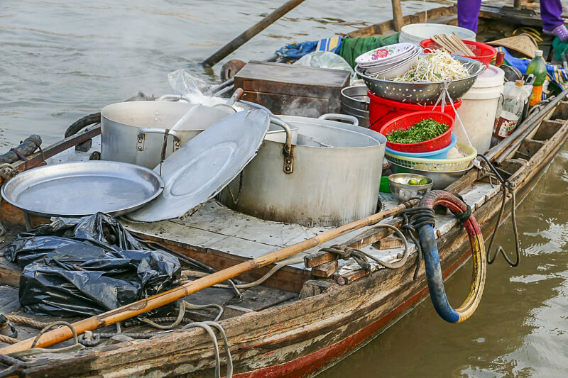 Mercato sul delta del Mekong