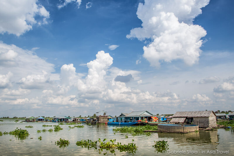 Il Lago Tonle Sap, non può mancare in un itinerario in Cambogia