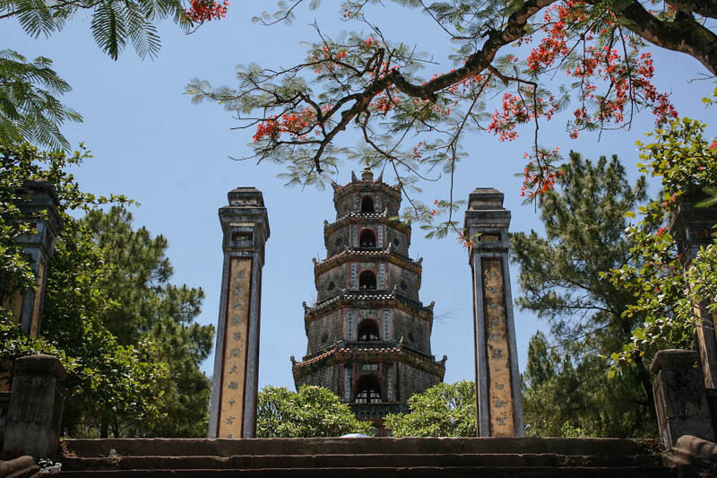 Hue, la Pagoda Thien Mu