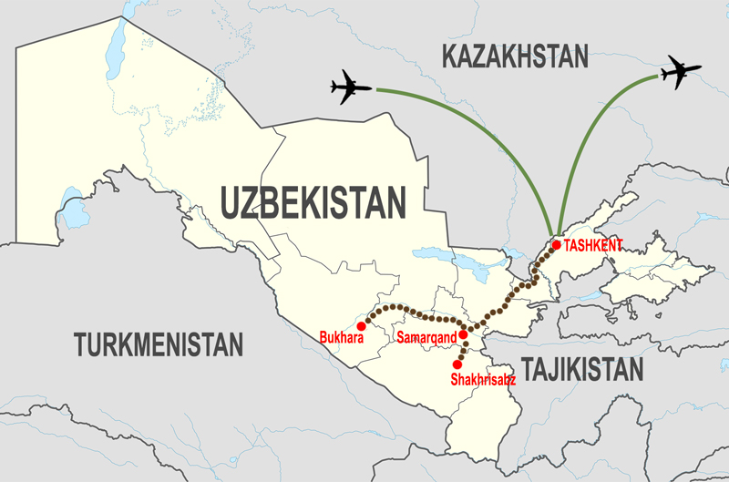 Itineraries-Tour-culturale-Uzbekistan © In Asia Travel