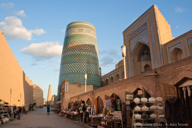 Il Minareto Kalta Minor è uno dei luoghi più simbolici di Khiva