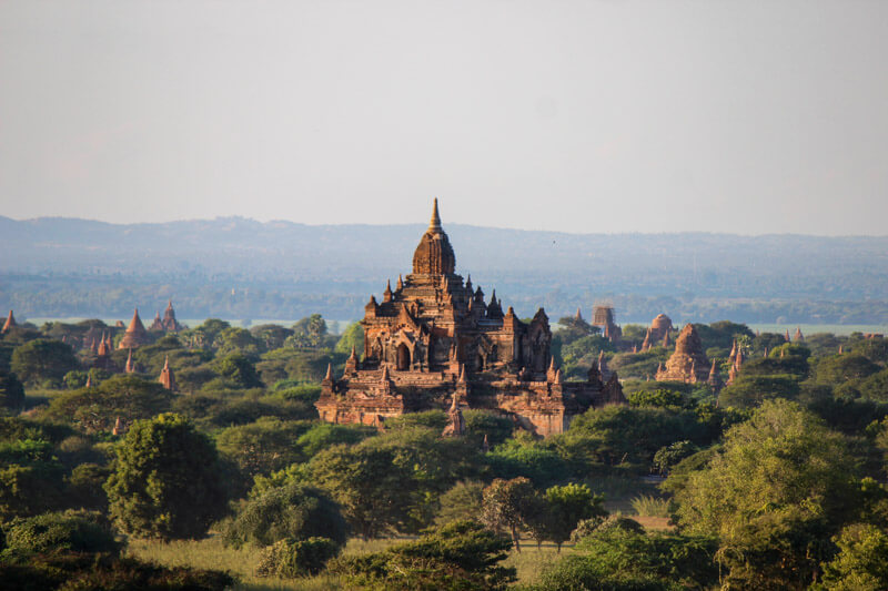 Il tempio Sulamani, forse il più bello della valle dei templi di Bagan