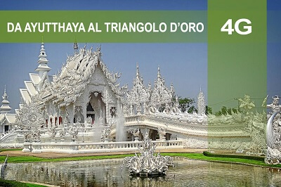 Tour da Ayutthaya fino al nord del paese e al Triangolo d'Oro