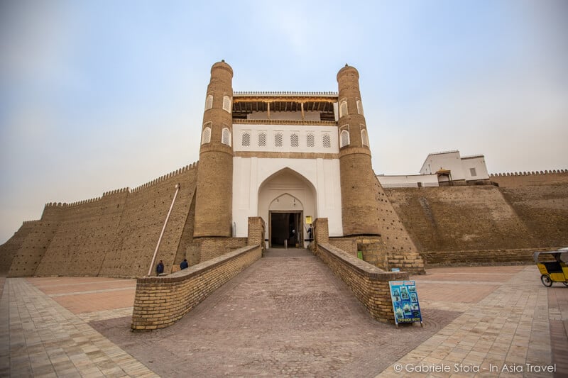 La fortezza Ark, uno dei luoghi da vedere assolutamente a Bukhara